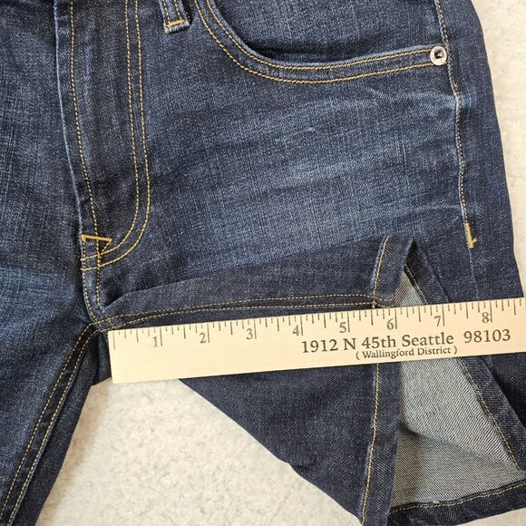 True Religion Jean Shorts Lauren Women’s 24 6" Inseam Blue Made In Italy Stretch - Picture 10 of 14